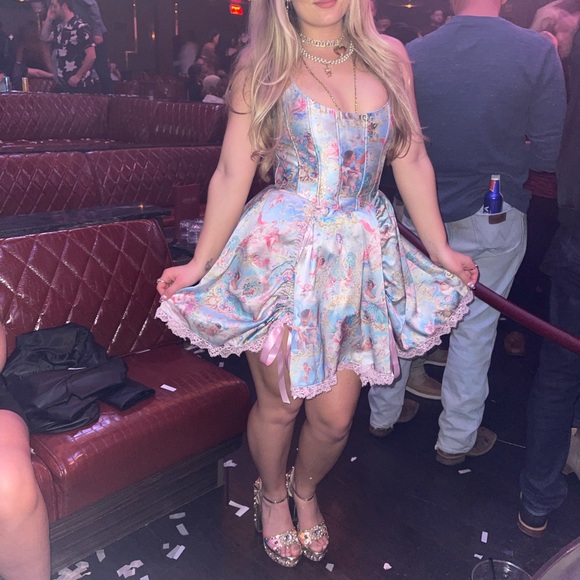 Dolls Kill Sugar Thrillz Pastel Fantasy Dress - Picture 12 of 12